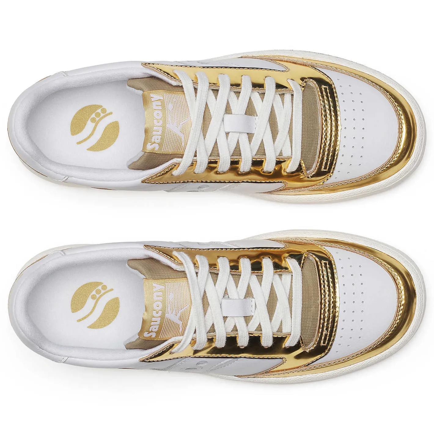 Donna Jazz Court Silver & Gold|Saucony Sale