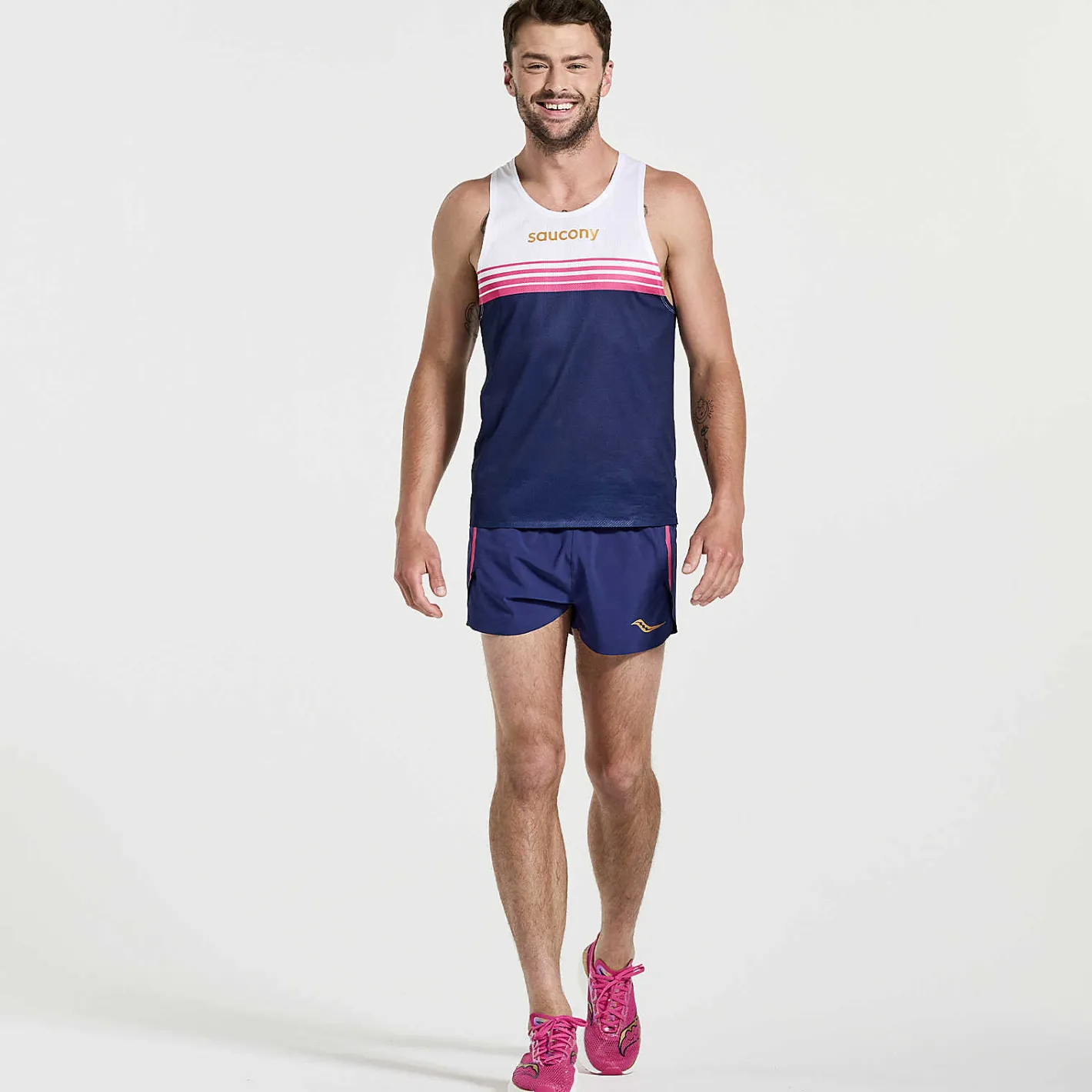 Uomo Elite Split Short|Saucony Fashion